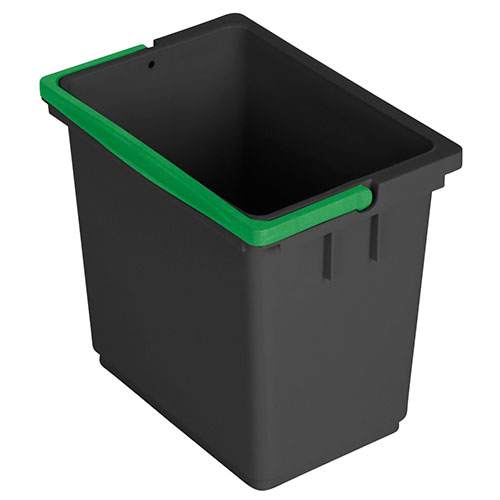 Galeata rectangulara 6 L, Vermop, albastru verde 
