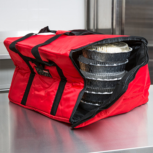 Geanta termoizolanta transport alimente mare, rosie, Rubbermaid