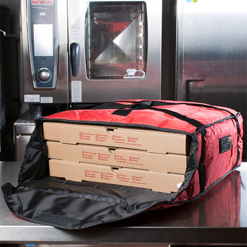 Geanta termoizolanta transport alimente medie, rosie, Rubbermaid