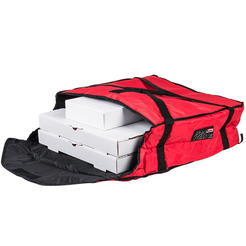 Geanta termoizolanta transport alimente medie, rosie, Rubbermaid