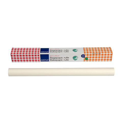 Hartie pentru copt 38x20 m, alba, Abena