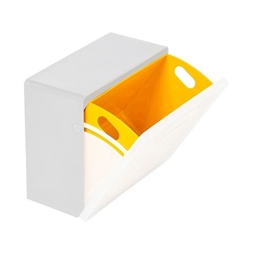 Insertie pentru cutie pivotanta carucior Shopster, Vermop, antracit galben 