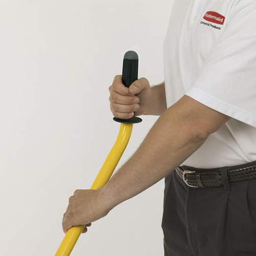 Maner Hygen aluminiu ergonomic telescopic 115 cm - 186 cm, galben, Rubbermaid