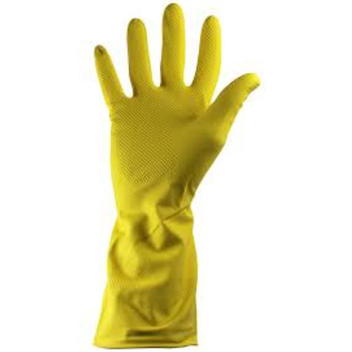 Manusi din latex SHIELD galben, S m