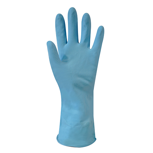 Manusi din latex - Matrix, albastre, Polyco