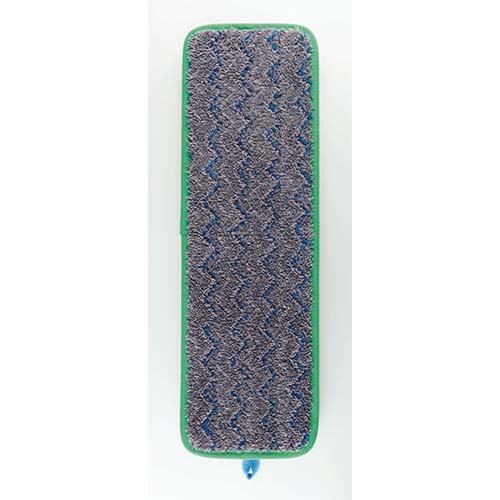 Mop Hygen microfibra 40 cm, rosu, Rubbermaid, verde