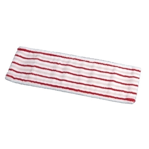 Mop plat cu insertii abrazive Sprint Brush 50 cm, alb/rosu, Vermop