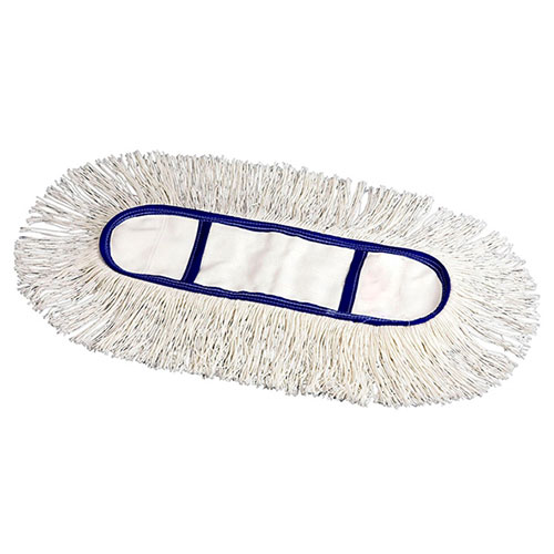 Mop plat Damp Basic cu buzunar 40 cm, alb, Vermop