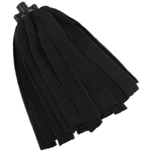 Mop franjurat din microfibra Stripe, 200 g -  Vikan negru 