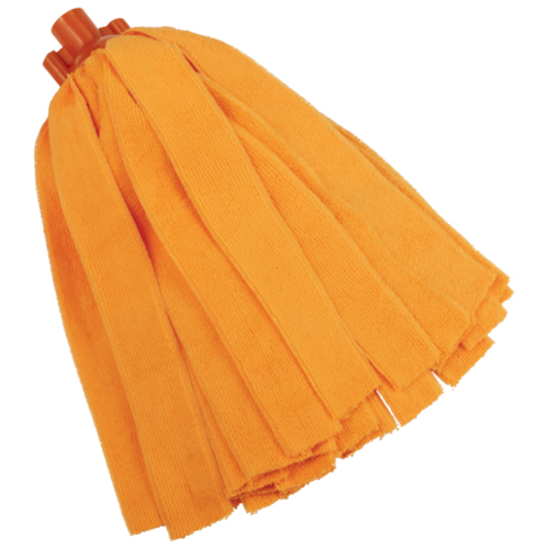 Mop franjurat din microfibra Stripe, 200 g -  Vikan portocaliu 