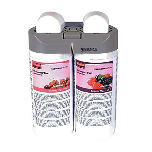 Odorizant x 2 Sparkling Fruits & Cotton berry Microburst 3000, Rubbermaid