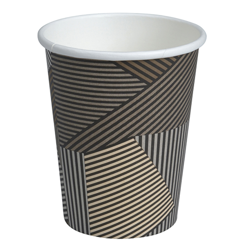 Pahare carton Abena Gastro-Line 11 Oz 330 ml (50 buc/set), maro, Abena