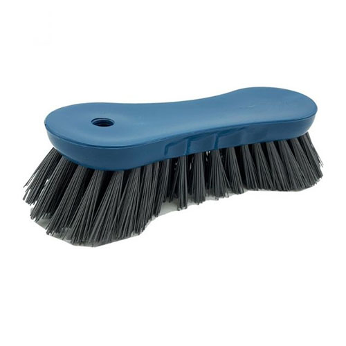Perie ergonomica de mana, peri medii, albastra , Detectamet