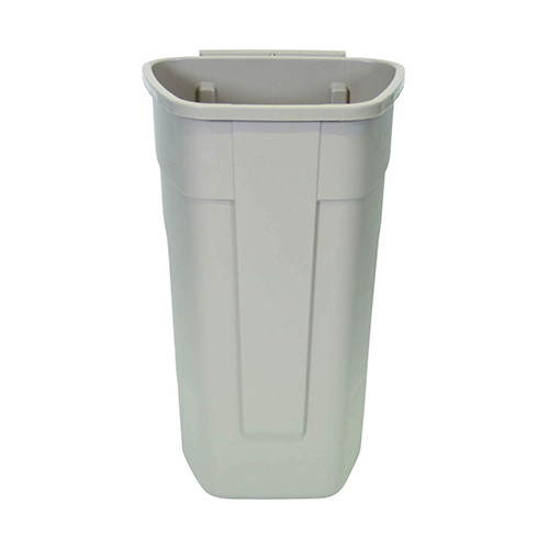 Pubela mobila fara capac 100L, bej, Rubbermaid