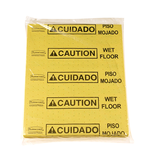 Rezerva kit semne avertizare absorbante, Rubbermaid