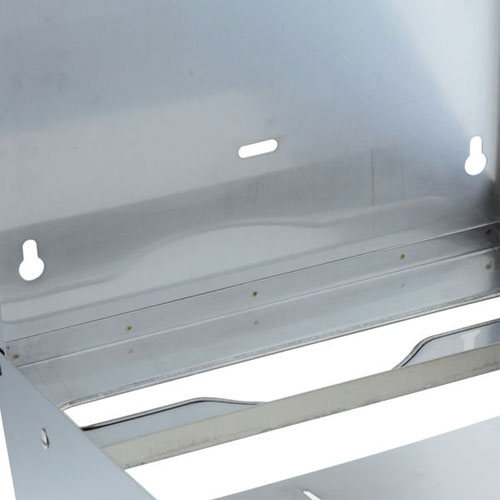 Dispenser prosoape maini pliate Brinox, AISI 430 satinat 400 sheets, Medial International
