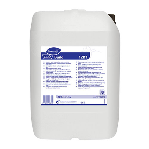 Aditiv alcalin textile Clax Build 12B1, 20L, Diversey