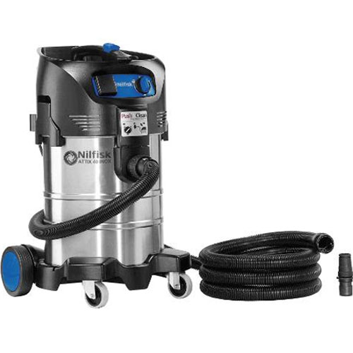 Attix 40-21 PC Inox - Aspirator umed-uscat, Nilfisk Alto