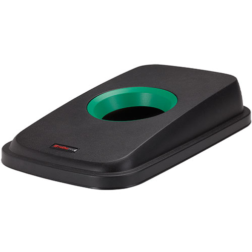 Capac deseuri cutii pentru container Selecto Premium/Geo 55L/70L, Rothopro, galben verde 