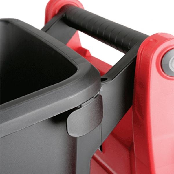 Capac pentru pubela Atlas 100L, Rothopro, albastru