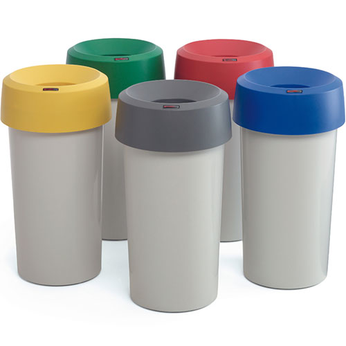 Capac rotund tip palnie pentru container Iris/Modo, Rothopro, galben