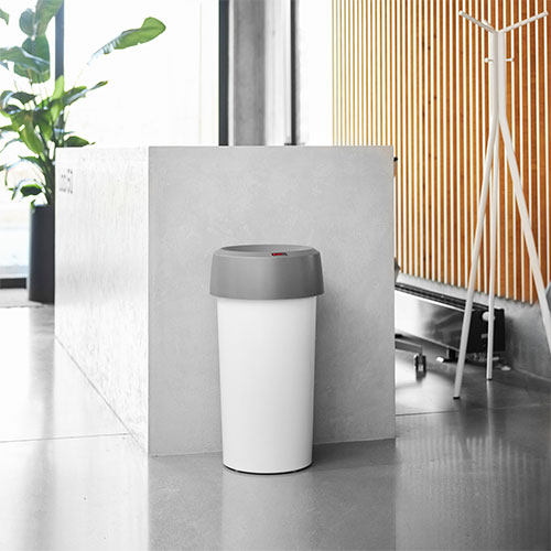 Capac rotund tip palnie pentru container Iris/Modo, Rothopro, galben