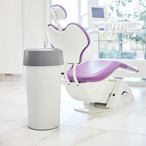 Capac rotund tip palnie pentru container Iris/Modo, Rothopro, galben