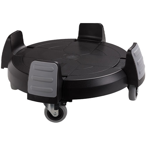 Carucior containere Titan 85L/120L, negru, Rothopro