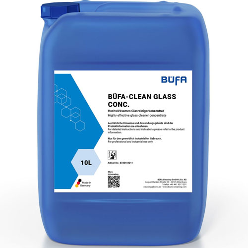 Detergent geamuri si oglinzi, 10 L, Clean Glass Conc,  Bufa