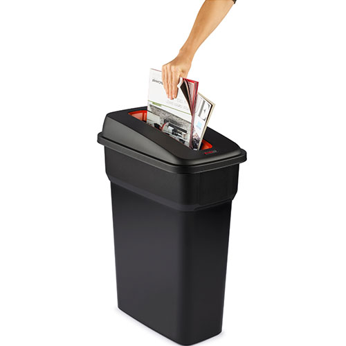 Container mare colectare selectiva deseuri Selecto 70L, Rothopro, negru
