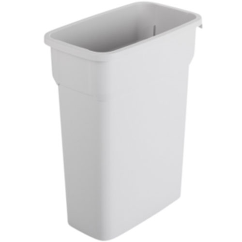 Container mediu colectare selectiva deseuri Selecto 55L, Rothopro, negru gri 