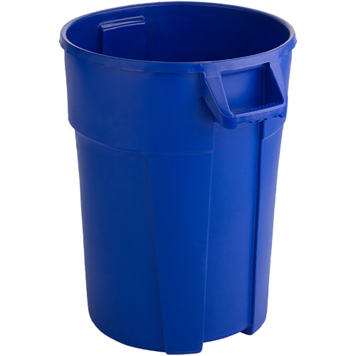 Container mediu rotund Titan 85L, Rothopro, albastru