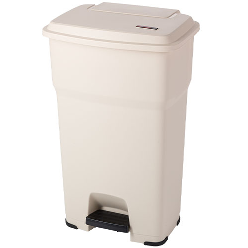 Cos gunoi cu pedala Hera, Rothopro 85L bej 