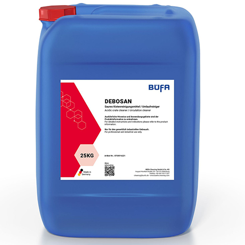 Detergent acid nespumant pentru aplicatii CIP, 25kg, Debosan, Bufa