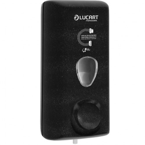 Dispenser sapun lichid EcoNatural, Lucart, negru