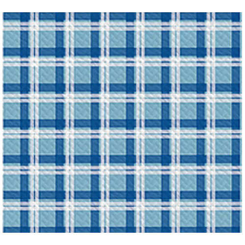 Fata de masa 100 x 100 cm, Scozzese Light Blue/Blue, Fato
