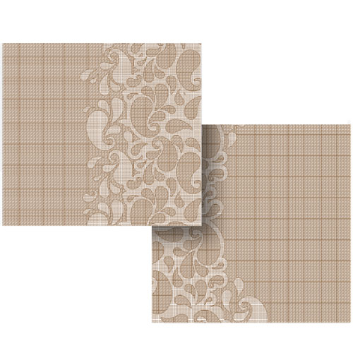Fata de masa din airlaid 100 x 100 cm, Drops Hazelnut, Fato