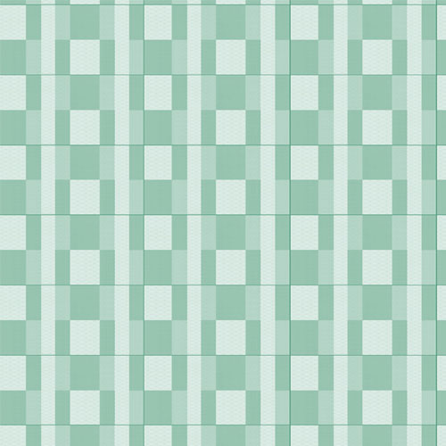 Fata de masa din airlaid 100 x 100 cm, Tartan, Fato verde 