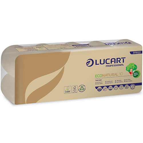 Hartie igienica rola standard, EcoNatural 10, Lucart