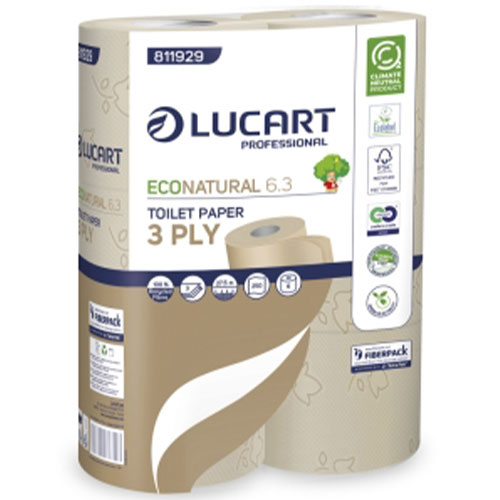 Hartie igienica rola standard, EcoNatural 6.3, Lucart