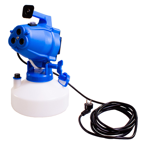 Aparat nebulizare Triple Jet Fogger (electrostatic), albastru, De Witte