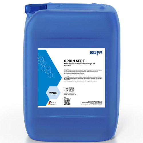 Detergent OPC alcalin clorinat, 22kg, Orbin Sept, Bufa