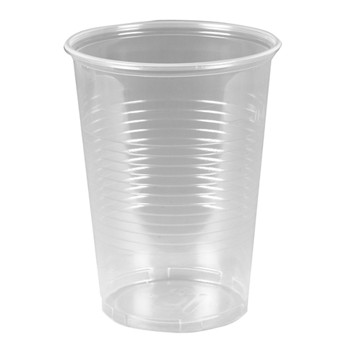 Pahare bere unica folosinta 300 ml, transparent, Abena