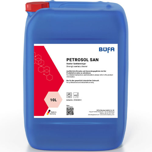Petrosol SAN - Agent concentrat pentru curatarea piscinelor, listat RK, 10L, Bufa