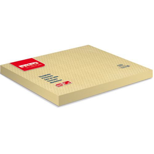 Placemat din hartie 30x40 cm,  Fato galben-sampanie 