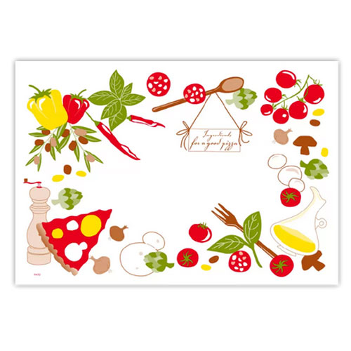Placemat din hartie 30x40 cm, Fato pizza chef 