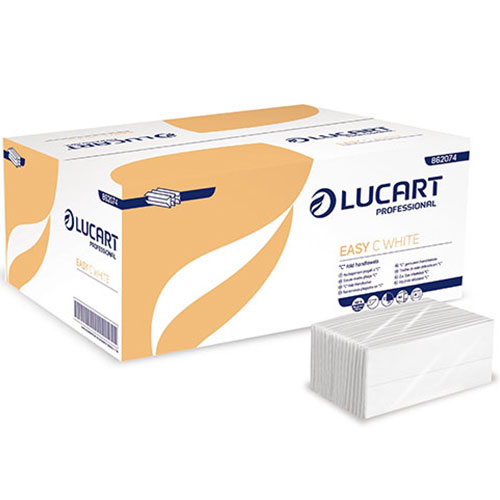 Prosoape de maini din hartie, pliate in C, Easy C, Lucart
