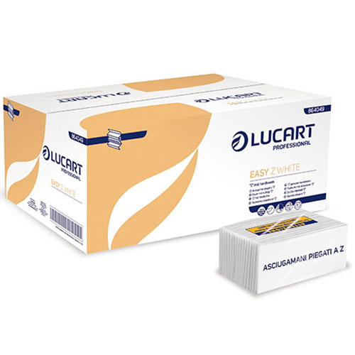 Prosoape de maini din hartie, pliate in Z, Easy Z, Lucart