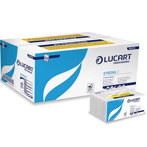 Prosoape de maini din hartie, pliate in Z, Strong Z, Lucart