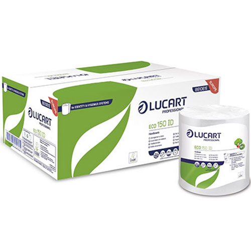 Prosoape de maini din hartie, rola autocut, Eco 150 ID, Lucart